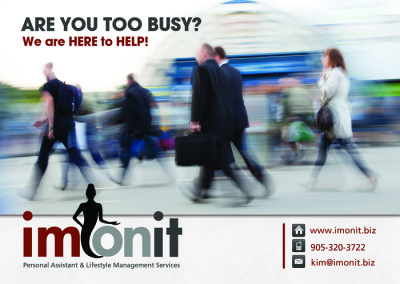 ImOnIt Postcard Front