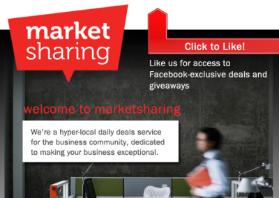 MarketSharing Facebook Page Design