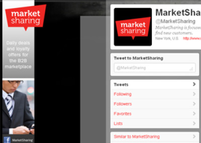 MarketSharing Twitter Background