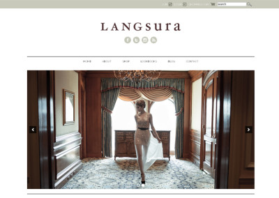 Langsura-Homepage